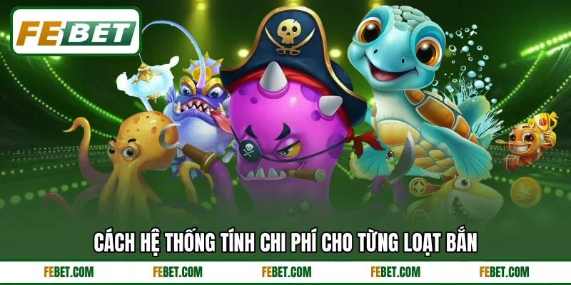 Cách hệ thống tính chi phí cho từng loạt bắn