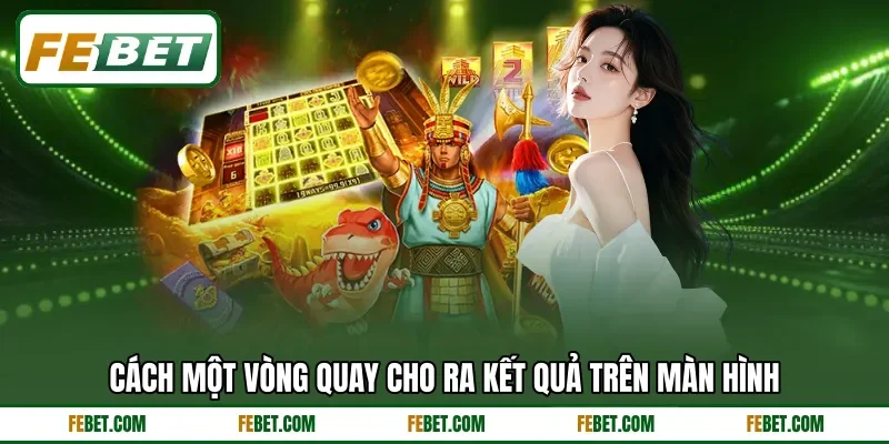 Cách một vòng quay cho ra kết quả trên màn hình