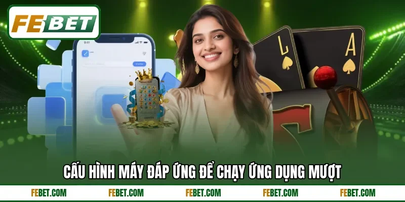 Cấu hình máy đáp ứng để chạy ứng dụng mượt