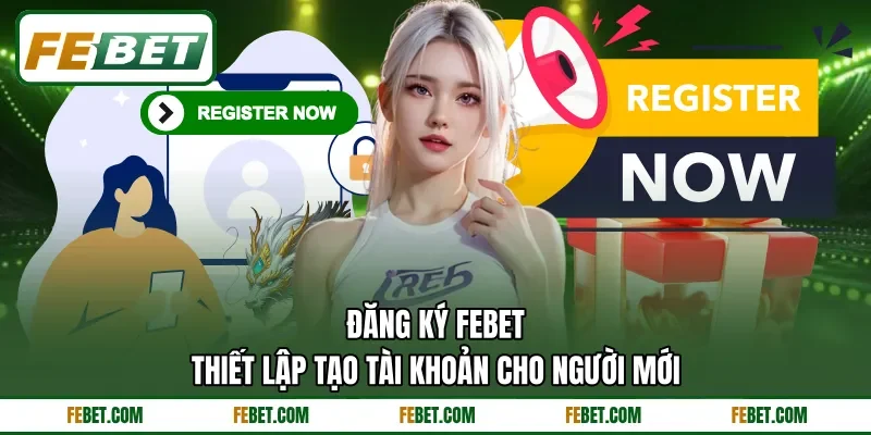 Đăng Ký FEBET - Thiết Lập Tạo Tài Khoản Cho Người Mới