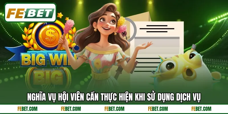 Nghĩa vụ hội viên cần thực hiện khi sử dụng dịch vụ