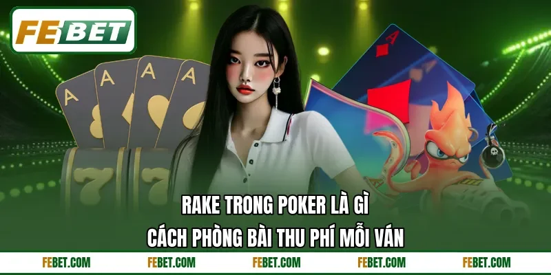 Rake Trong Poker Là Gì - Cách Phòng Bài Thu Phí Mỗi Ván
